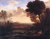 Lorrain, Claude - Landscape with Paris and Oenone